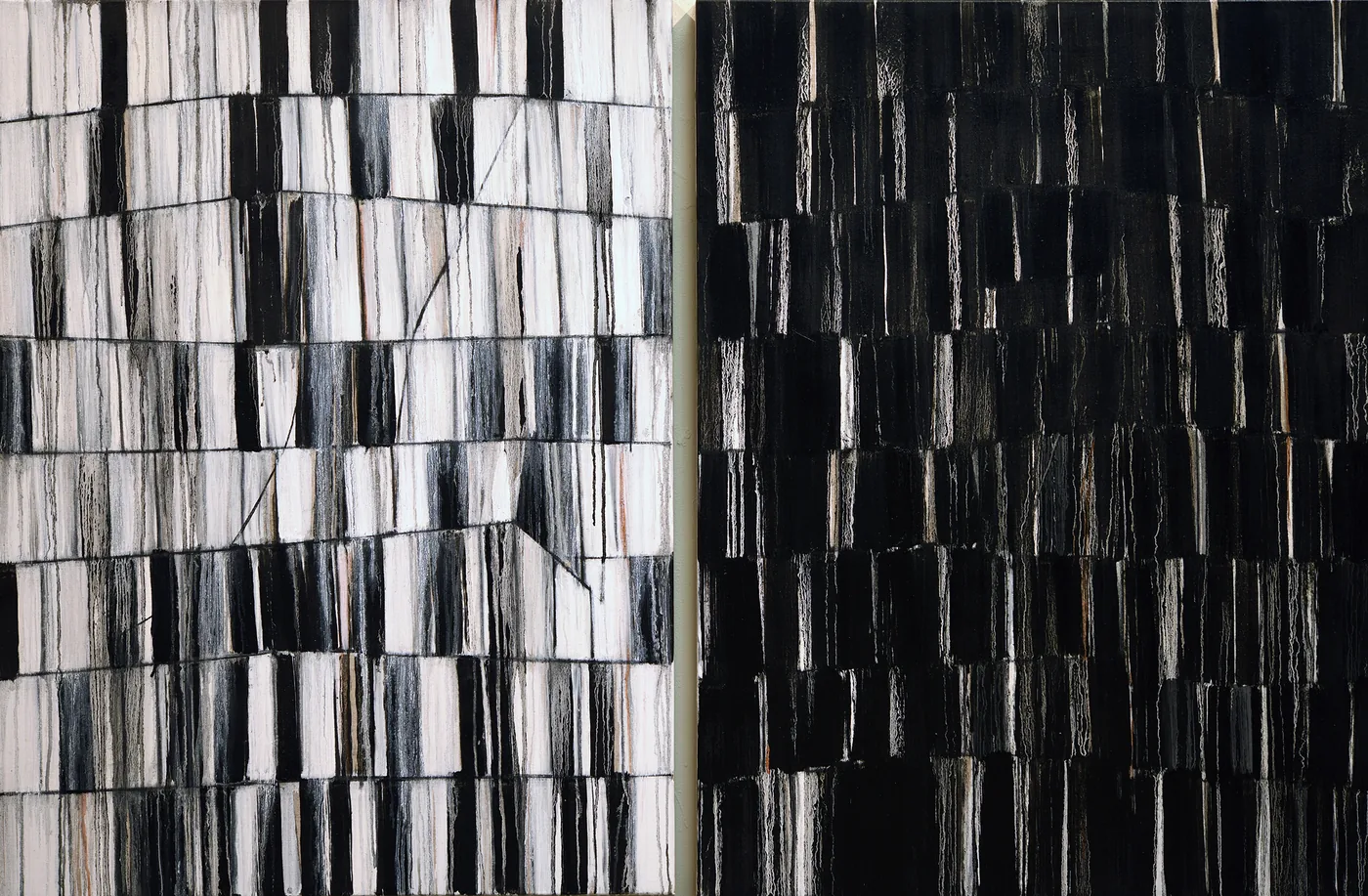 Bob NUGENT, Carrara VII (diptych)