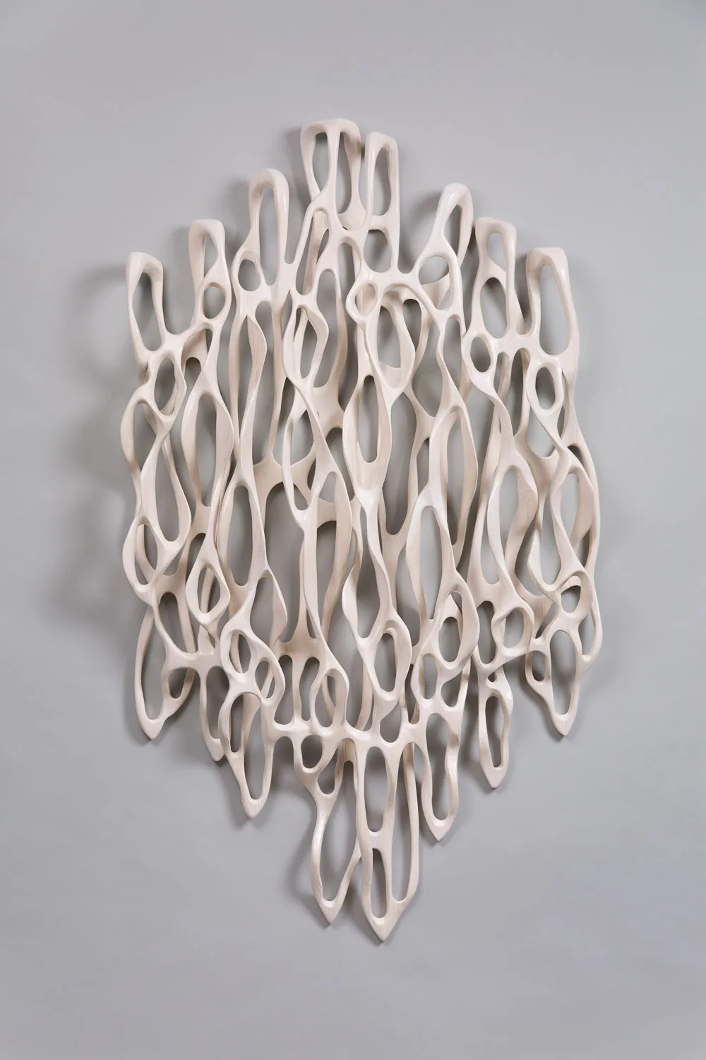 Caprice PIERUCCI, White Delicate Loops VII