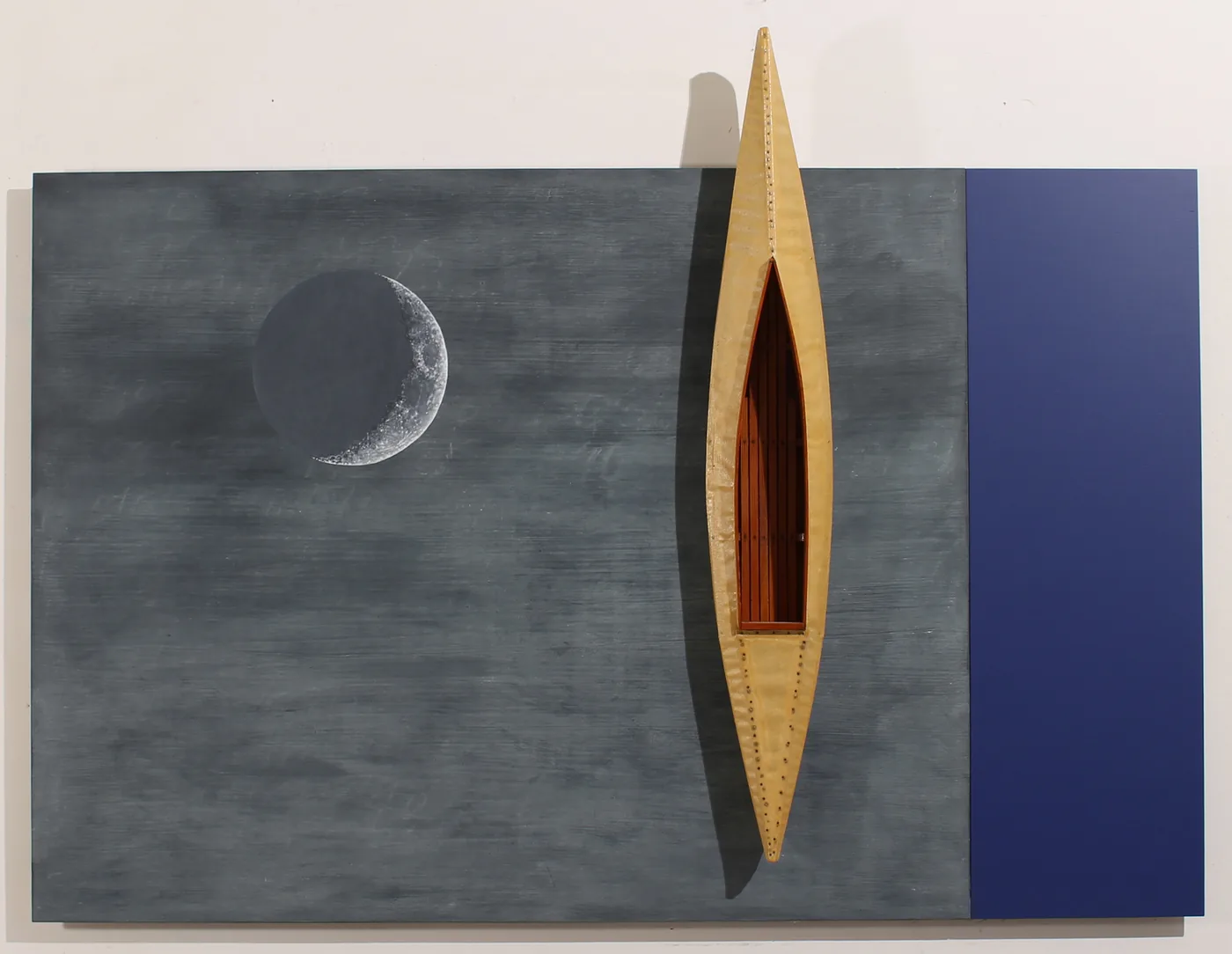 David RUDDELL, Blackboard with Quarter Moon