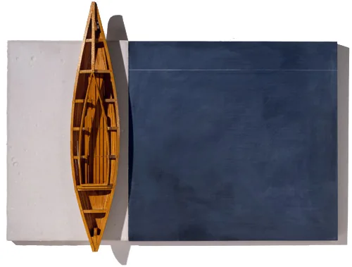 David RUDDELL, Cement Board, Blackboard Fir Boat