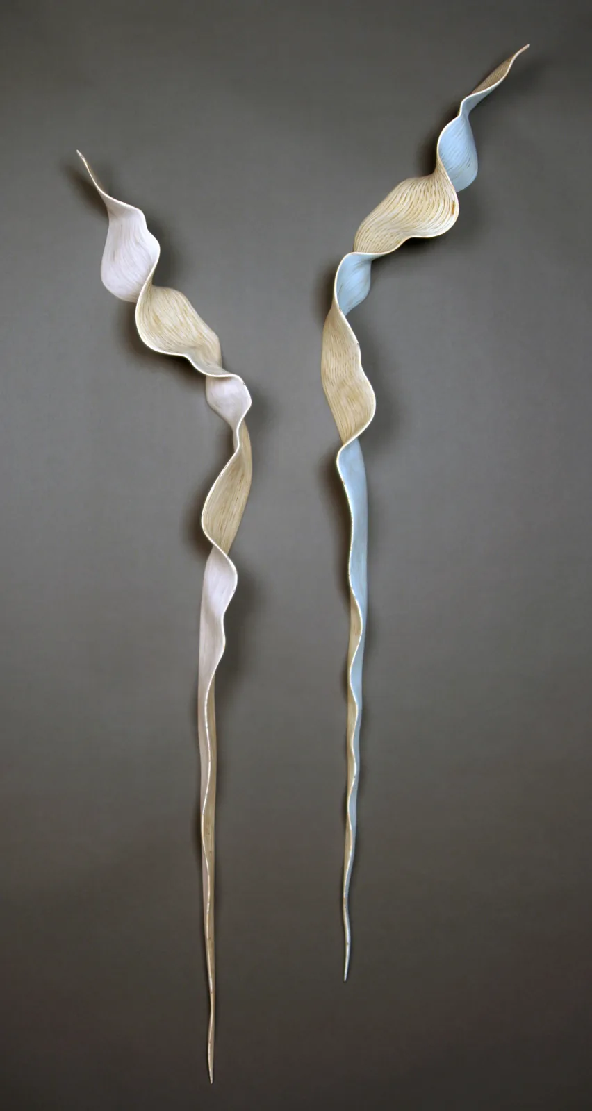 Nancy SANSOM REYNOLDS, un.furl pink and blue twists