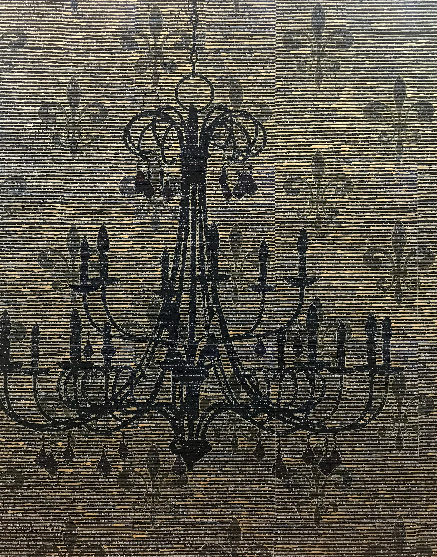 Renée BOTT, Black Chandelier