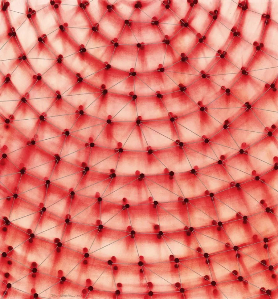 Ross BLECKNER, Dome (Red)