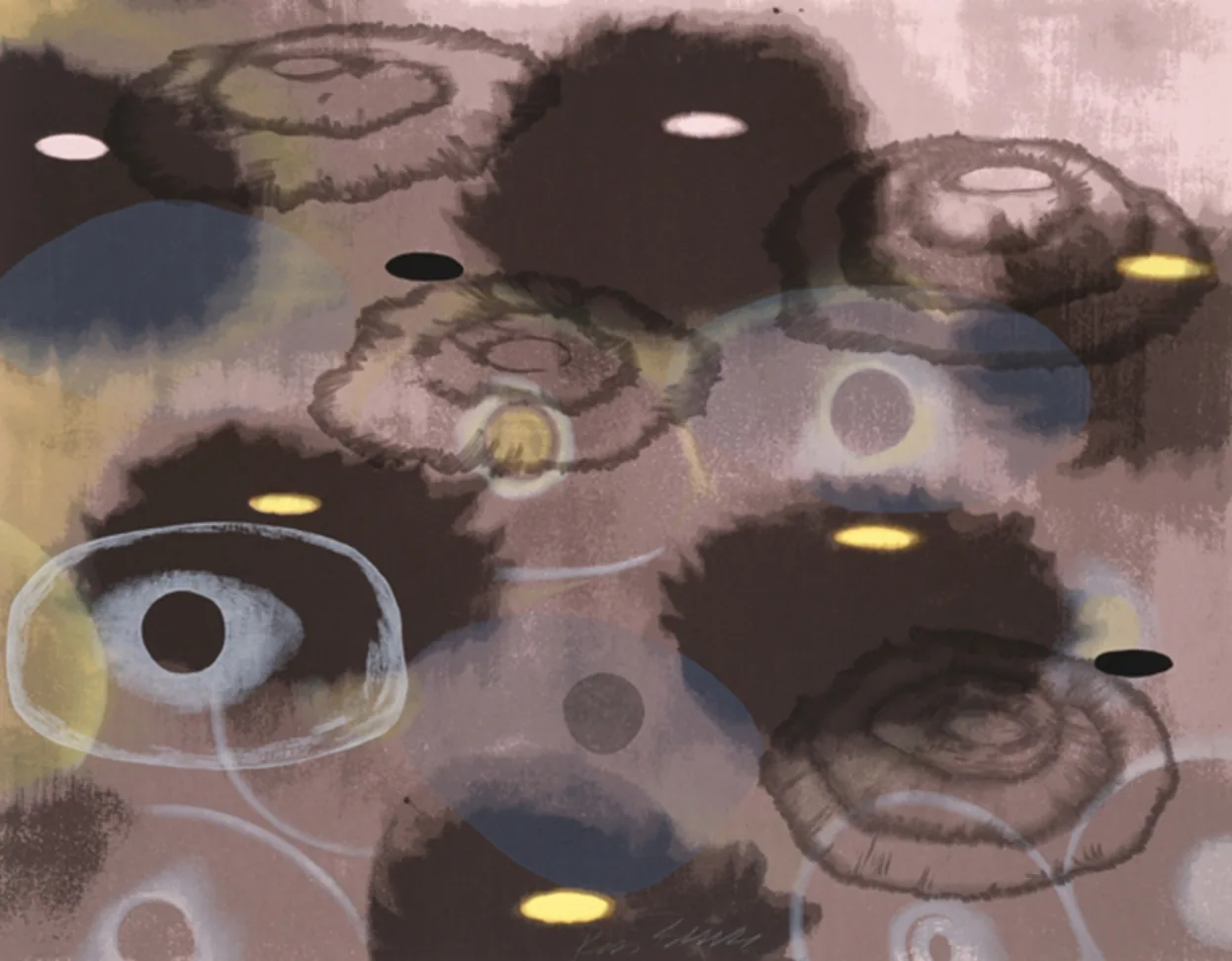 Ross BLECKNER, Just Because, II