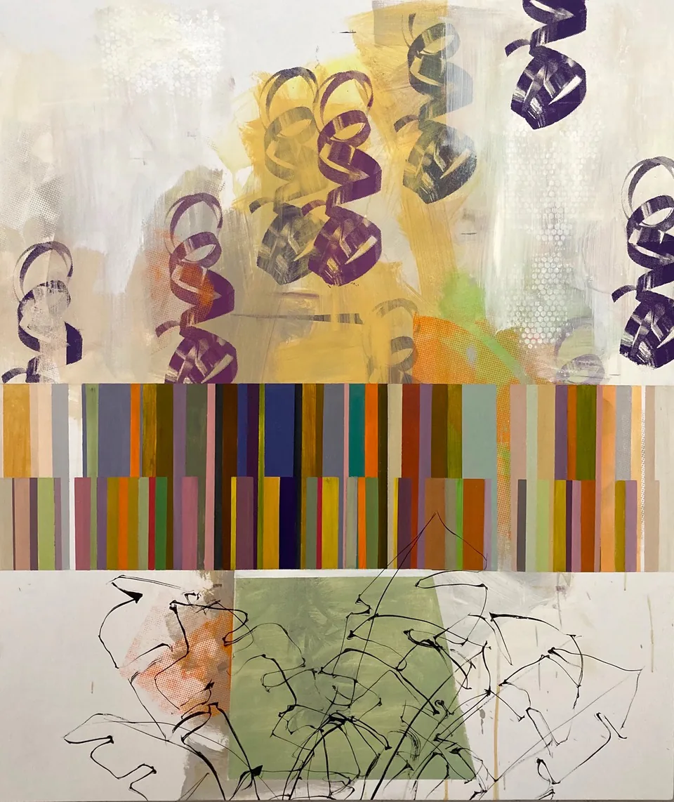 Sheldon GREENBERG, Mute Chart Series #9