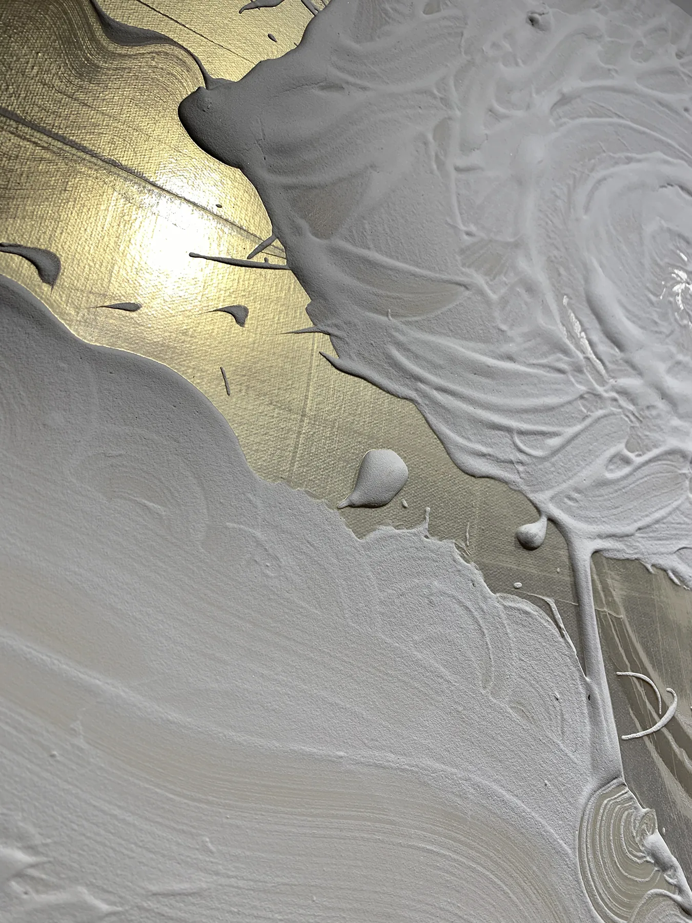 Catherine HOWE, Mica Painting (Curly)